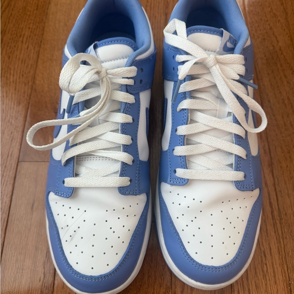 Nike Classic Polar Blue and White dunks